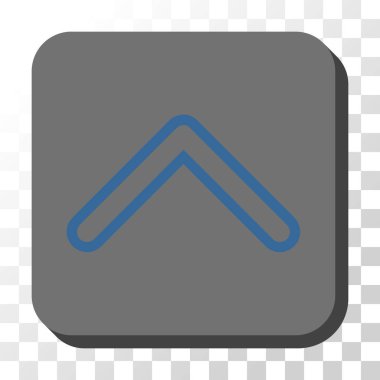 Yuvarlatılmış Kare vektör düğmesini yukarı ok ucu