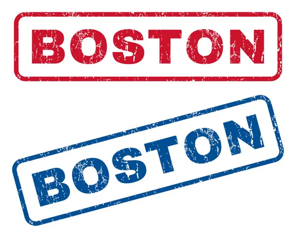 Boston gumová razítka — Stockový vektor