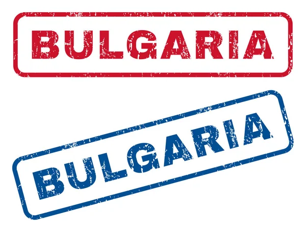 Bułgaria pieczątek — Wektor stockowy