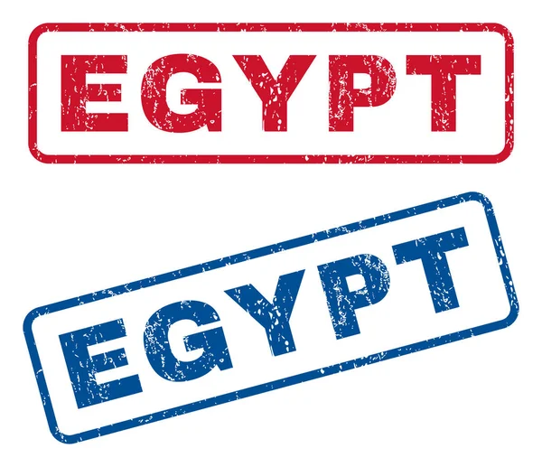 Egito Selos de borracha — Vetor de Stock