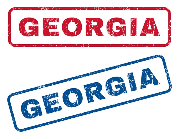 Georgia razítka — Stockový vektor