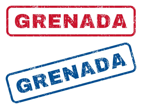 Granada Sellos de goma — Archivo Imágenes Vectoriales