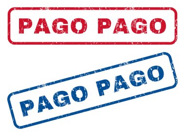Pago Pago Rubber Stamps