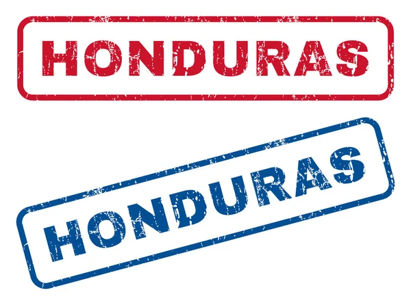 Selos de borracha Honduras —  Vetores de Stock