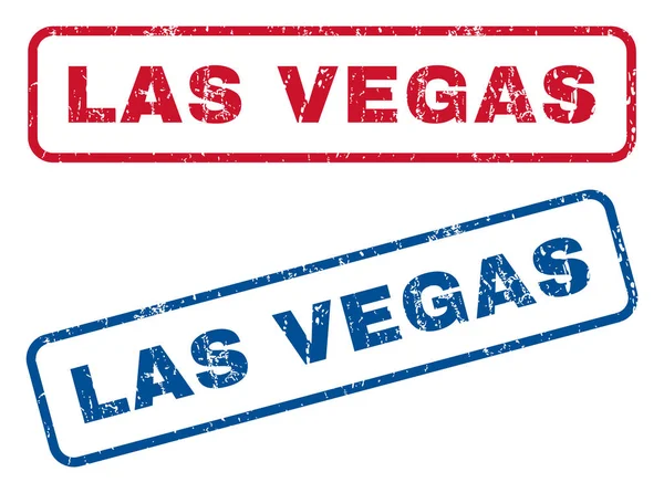 Резиновые марки Лас-Вегаса — стоковый вектор
