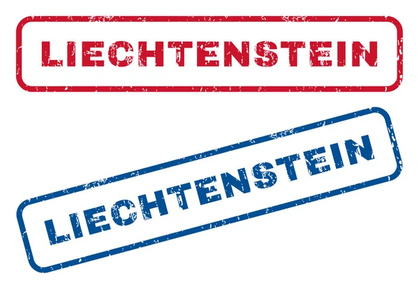 Liechtenstein-Stempel — Stockvektor