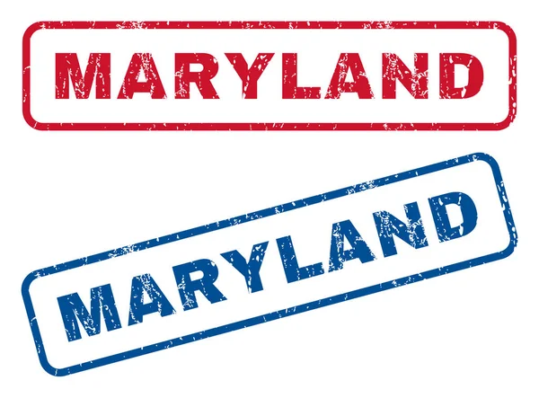 Maryland-Stempel — Stockvektor