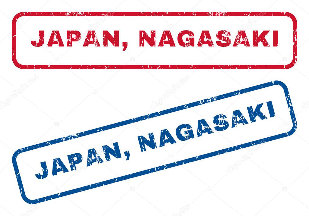 Japan Nagasaki Rubber Stamps