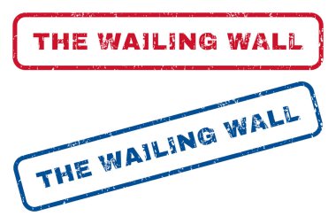 Ağlama duvarı lastik pullar