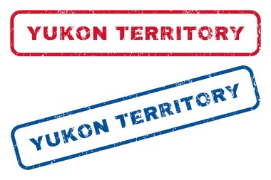 Yukon toprakları lastik pullar