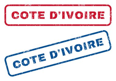 Fildişi Sahili lastik pullar