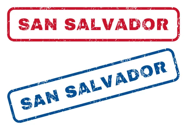San Salvador Sellos de goma — Vector de stock