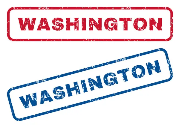 Washington lastik pullar — Stok Vektör