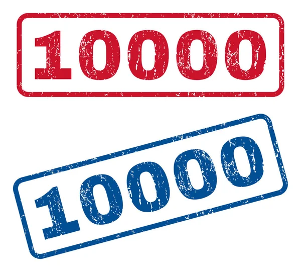 10000 Timbres en caoutchouc — Image vectorielle
