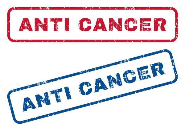 Anti-kanker stempels — Stockvector