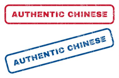 Otantik Çin lastik pullar