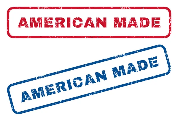 American Made Rubber Stamps — Stock Vector