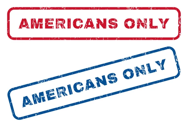 American Only Sellos de goma — Archivo Imágenes Vectoriales