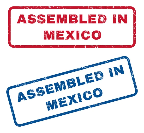 メキシコ スタンプ組み立てください。 — ストックベクタ