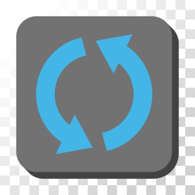 Yuvarlatılmış Kare vektör düğmesini geri dönüşüm