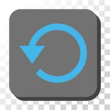 CCW yuvarlatılmış kare vektör düğmeyi döndürmek