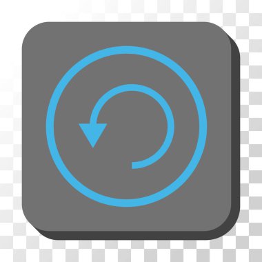 CCW yuvarlatılmış kare vektör düğmeyi döndürmek