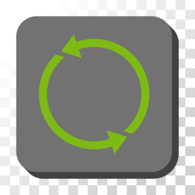 Yuvarlatılmış Kare vektör düğmesini geri dönüşüm