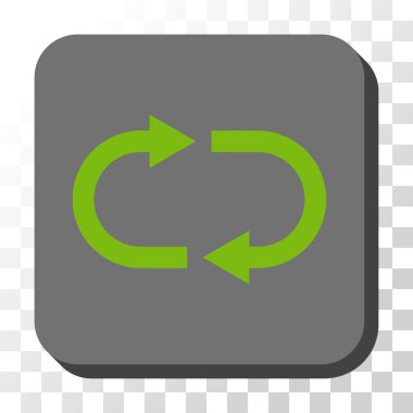 Yuvarlatılmış Kare vektör düğmesini geri dönüşüm