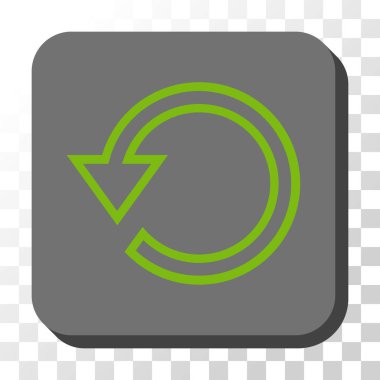 Yuvarlatılmış Kare vektör düğmeyi döndürmek