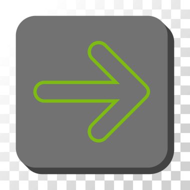 Yuvarlak ok sağ yuvarlak kare vektör düğmesi