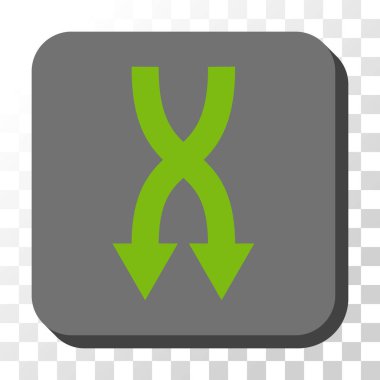 Yuvarlatılmış Kare vektör düğmesini aşağı okları shuffle