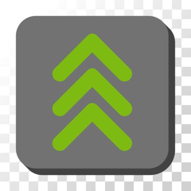 Yuvarlatılmış Kare vektör düğmesini yukarı çift ok ucu