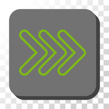 Kare vektör düğmesini Çift Kişilik işaretçisini sağ yuvarlak