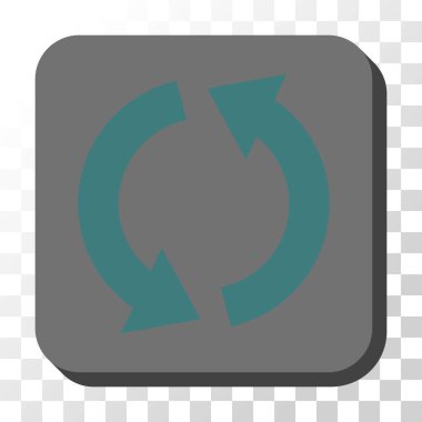 Yuvarlatılmış Kare vektör düğmesini geri dönüşüm