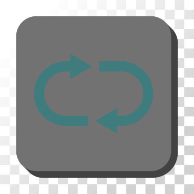 Yuvarlatılmış Kare vektör düğmesini geri dönüşüm