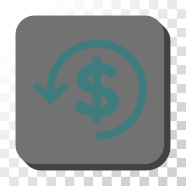 Yuvarlatılmış Kare vektör düğmesini iade