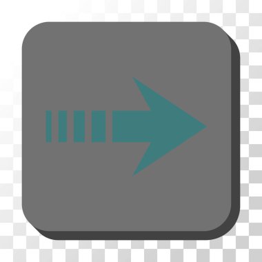 Kare vektör düğmesini sağ yuvarlak göndermek