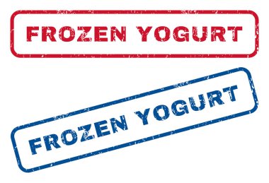 Donmuş yoğurt lastik pullar