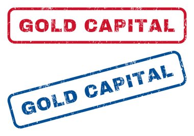 Altın sermaye lastik pullar