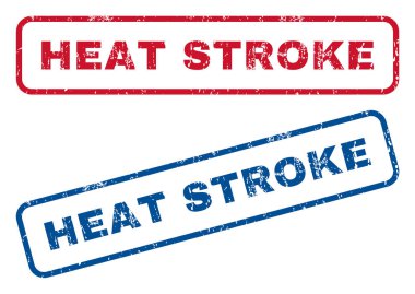 Güneş çarpması lastik pullar