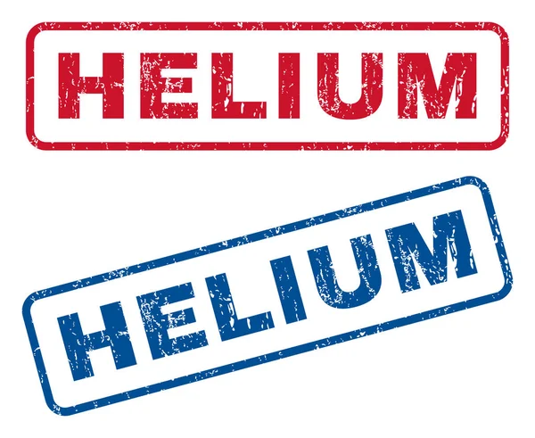 Helium stempels — Stockvector