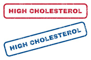 Yüksek kolesterol lastik pullar