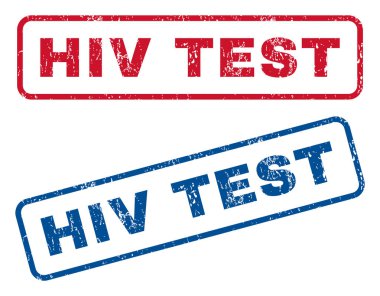 HIV testi kauçuk pullar