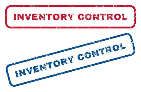 Inventory Control gumová razítka — Stockový vektor