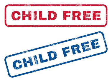 Çocuk ücretsiz lastik pullar