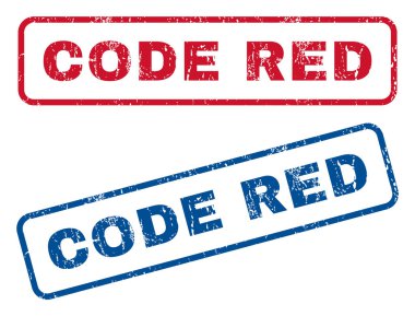 Kod kırmızı lastik pullar