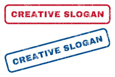 Yaratıcı sloganı lastik pullar