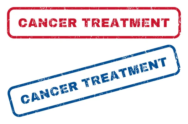 Perawatan Kanker Perangko Karet - Stok Vektor