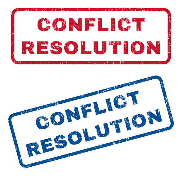 Резиновые штампы разрешения конфликтов
