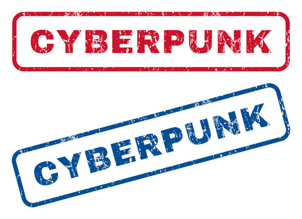 Киберпанк-каучуковые марки
